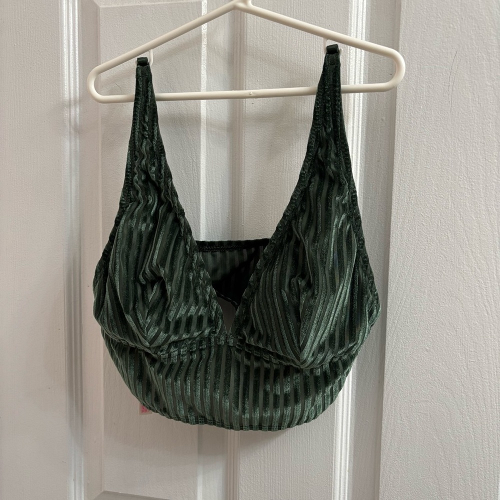 PINK brand velvet bralette
